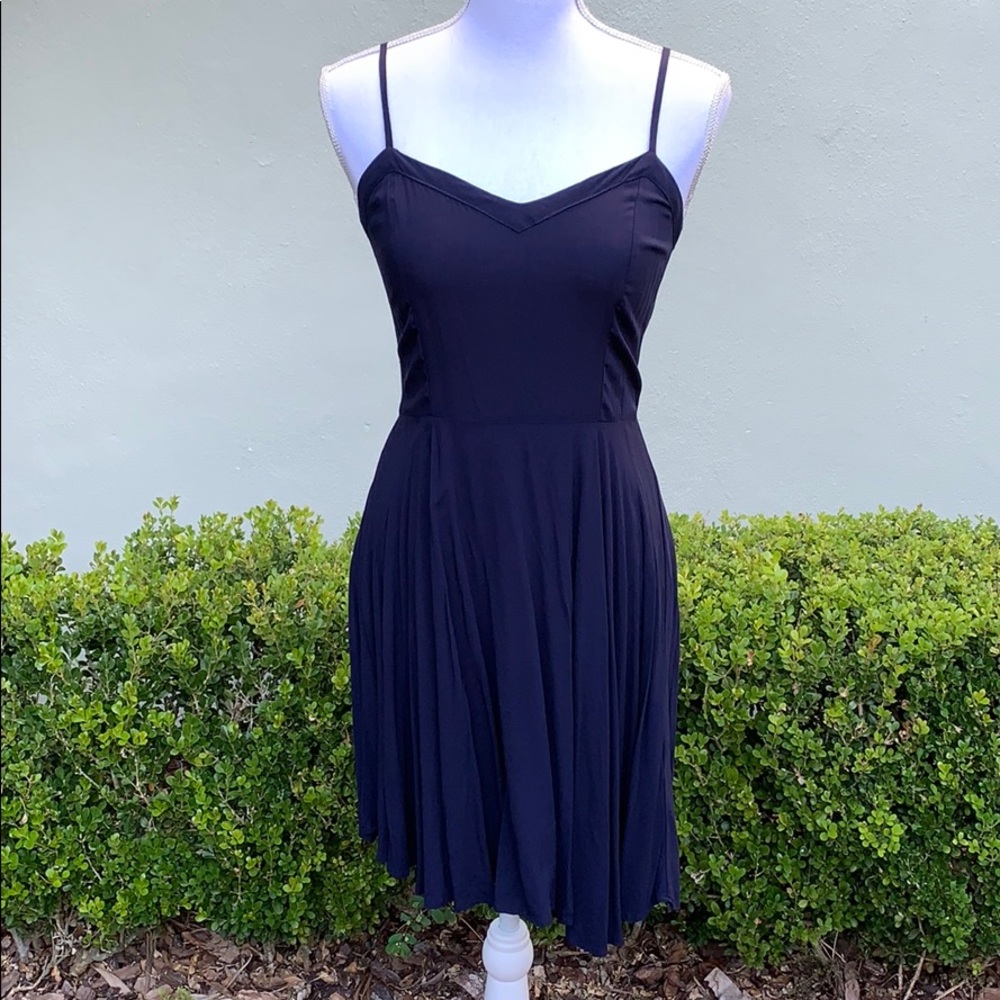 Simple Navy Dress